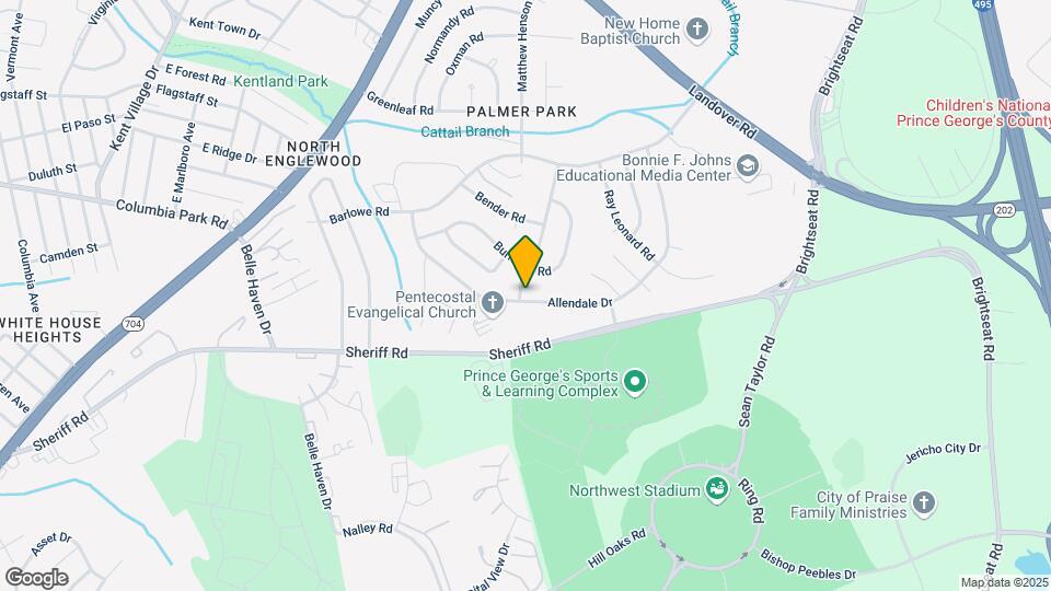 1801 Palmer Park Rd Map and Location Details