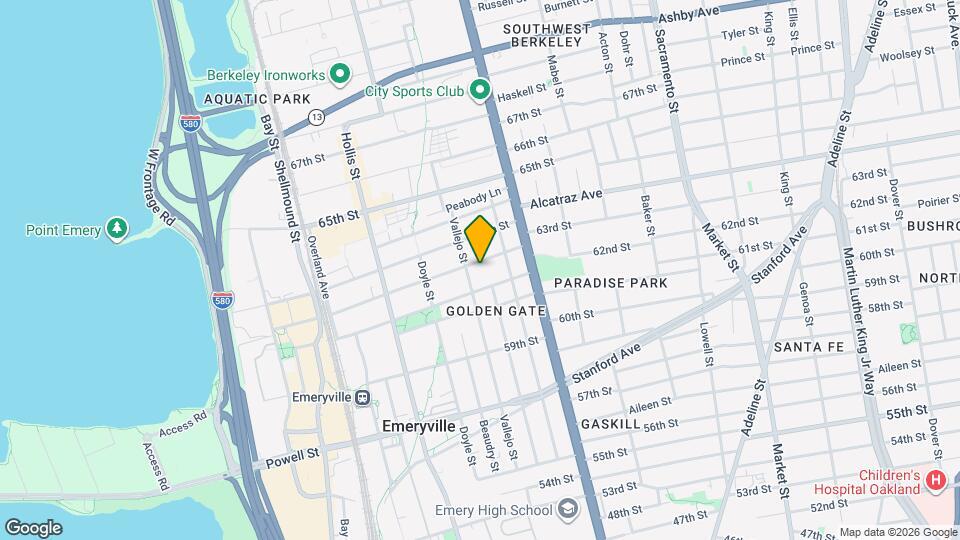 1183 63rd St Mapa y Detalles de la Ubicación