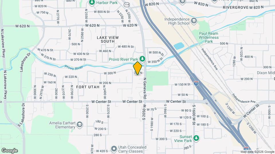 2138 W 220 N Map and Location Details