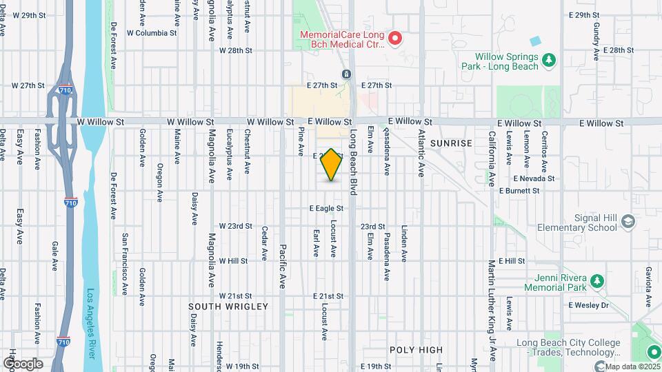 221 E Burnett St Map and Location Details