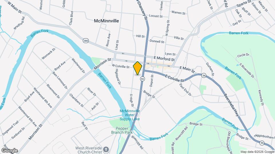 209 S High St Map and Location Details