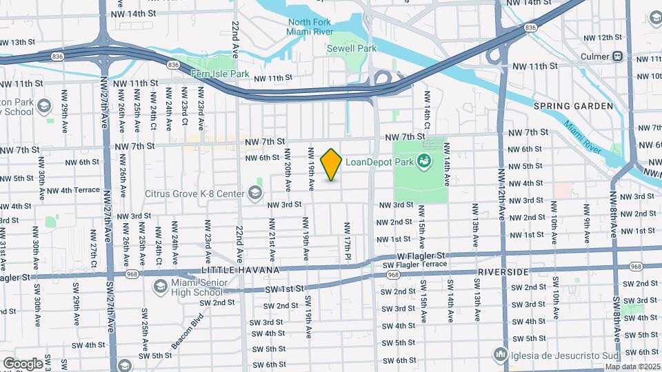 1829 NW 4th St Map and Location Details