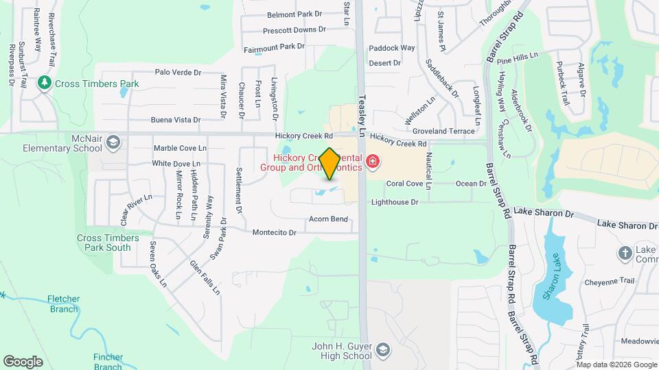 2401 Windhaven Dr Map and Location Details