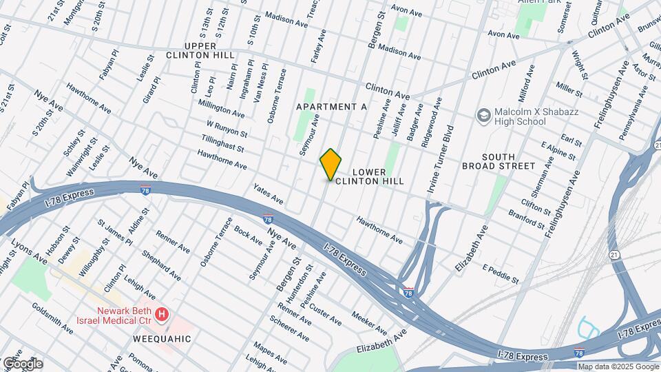 794 Bergen St-Unit -2 Map and Location Details