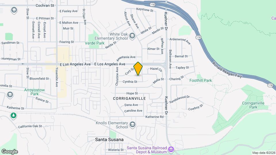 6358 Raylene Ct Map and Location Details