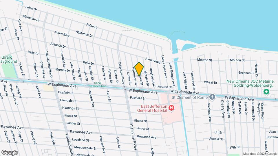 4516 Laplace St Map and Location Details