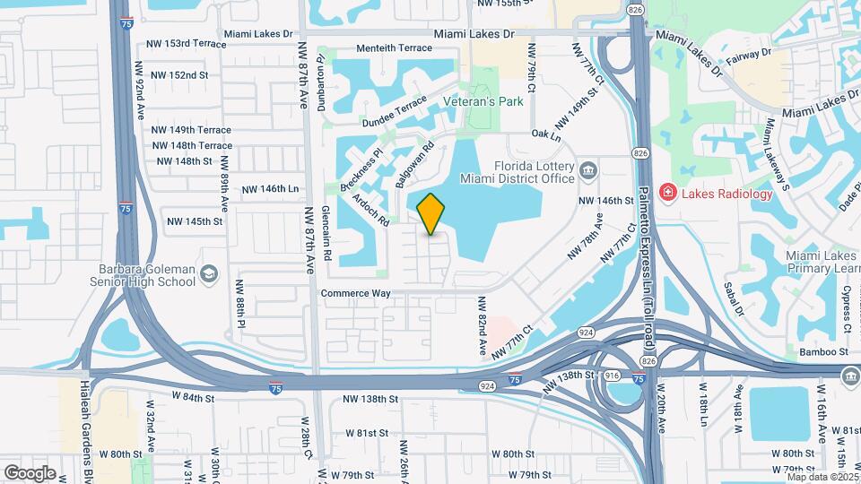 14411 NW 83rd Pl Map and Location Details
