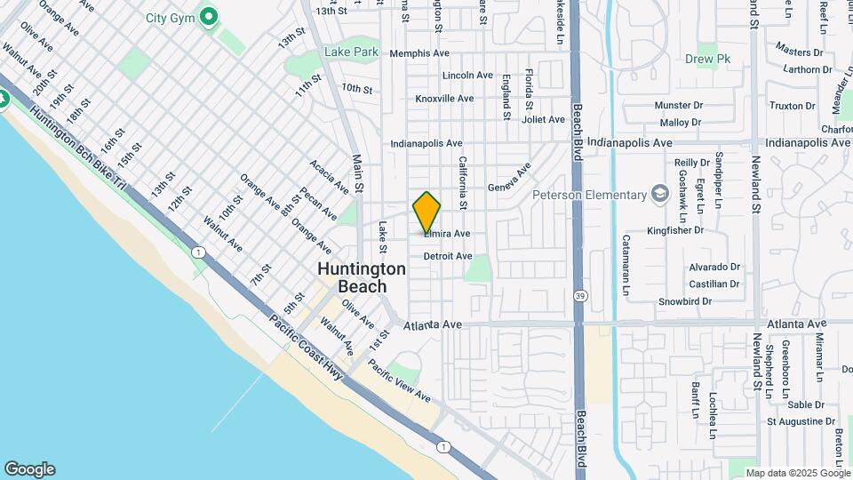 214-216 Elmira Ave Mapa y Detalles de la Ubicación