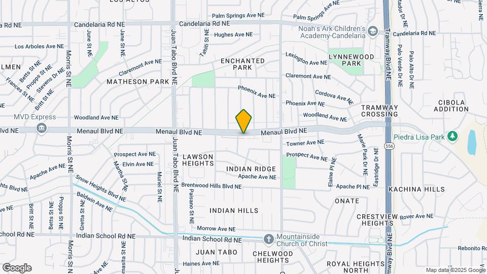 12013 Stilwell Pl NE-Unit -A Map and Location Details