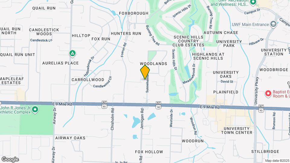 9565 Sunnehanna Blvd Map and Location Details