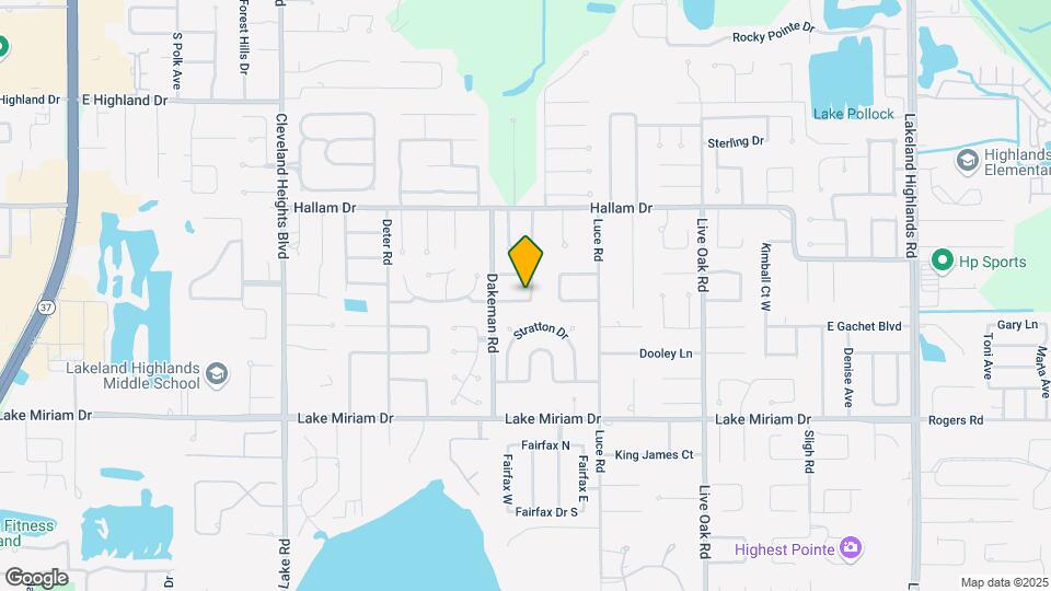 1222 Heidi Ln S Mapa y Detalles de la Ubicación