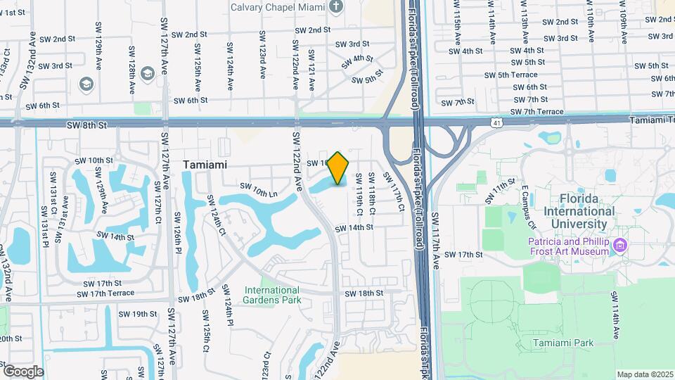 1221 SW 122nd Ave Map and Location Details