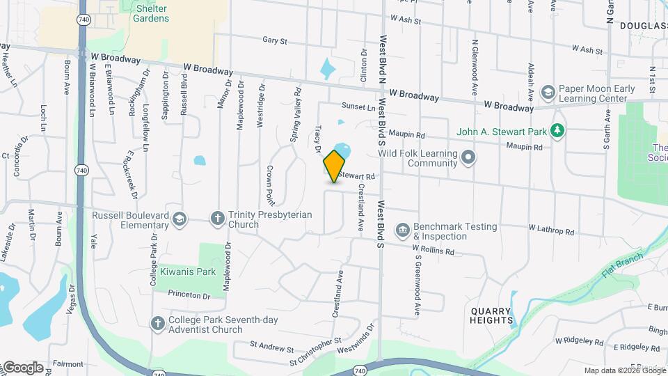 1115 Ridge Rd Map and Location Details