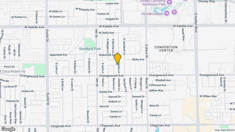 2045 S Janette Ln Map and Location Details