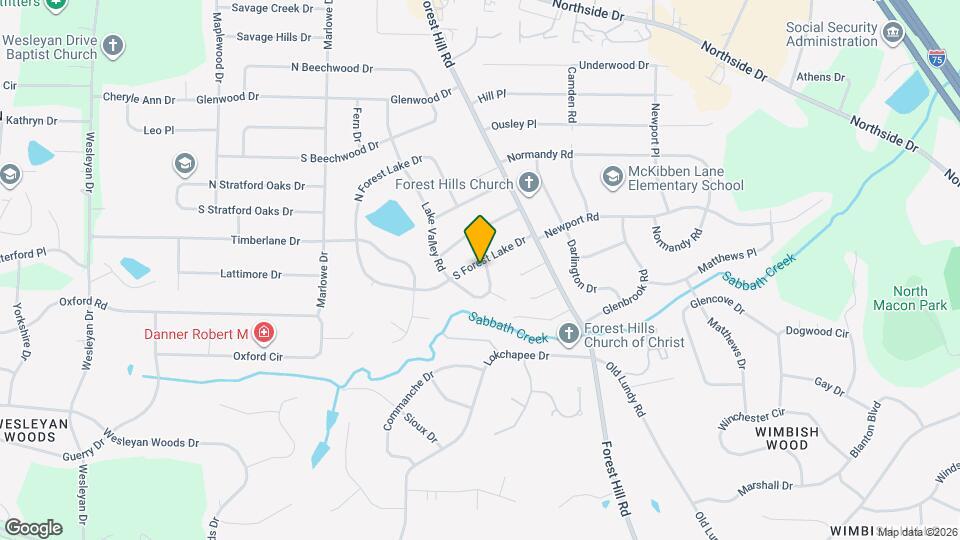 825 Forest Lake Dr S, Unit Lake Valley Apt Mapa y Detalles de la Ubicación