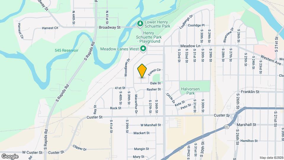 3505 Schroeder Dr Map and Location Details