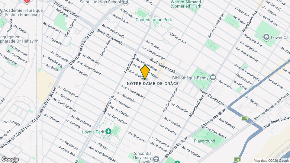 4850 Walkley Av Map and Location Details