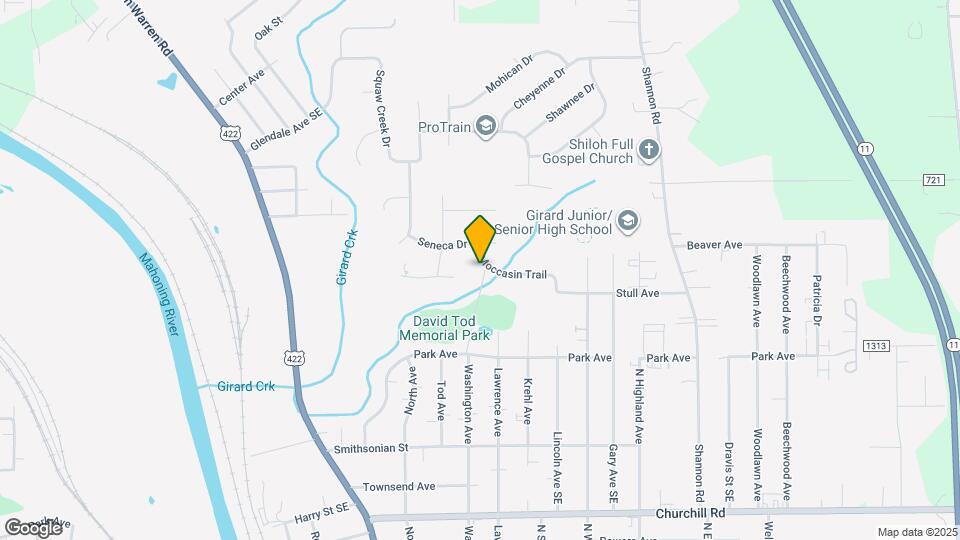 325 Moccasin Trail Map and Location Details