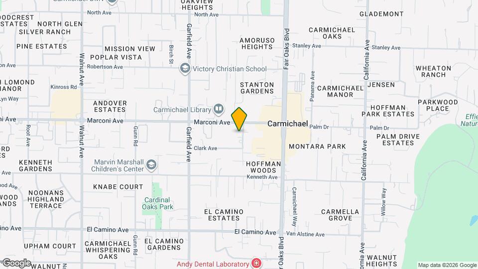 2831 Clark Ave Map and Location Details