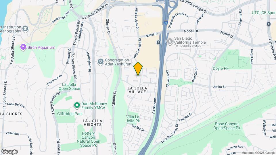 Villa La Jolla Map and Location Details