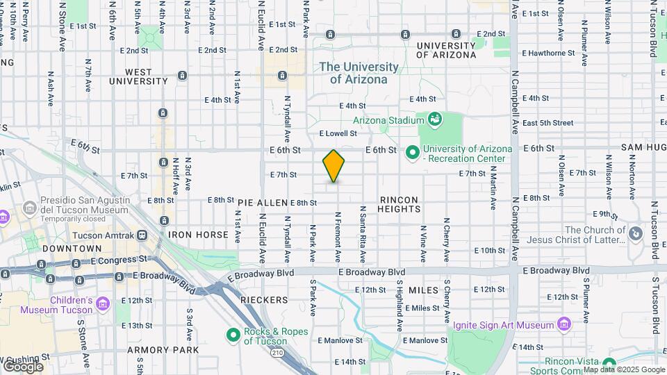 University Fremont Apartments Map and Location Details