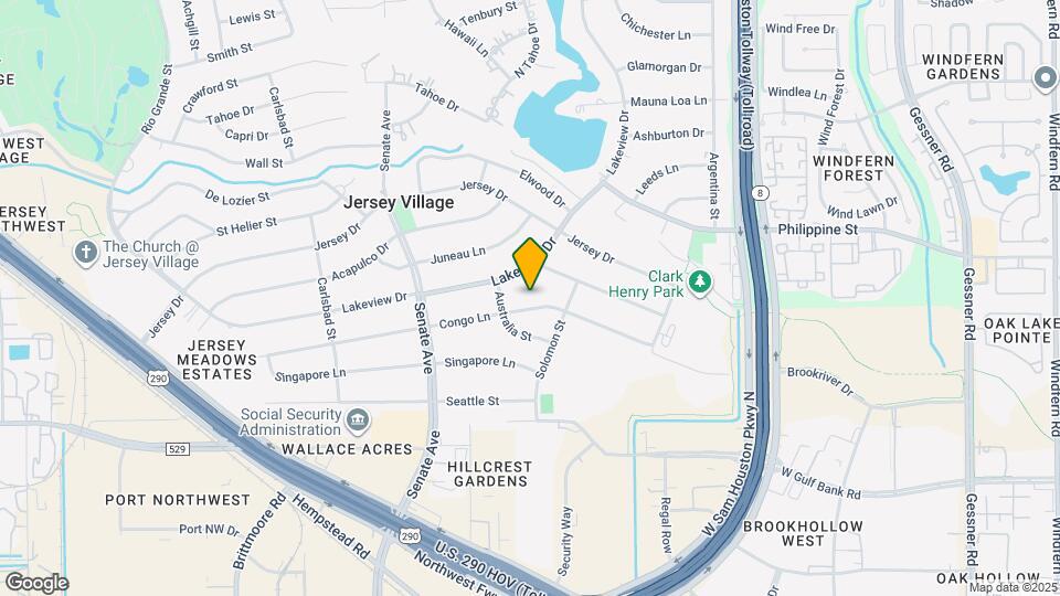 15702 Congo Ln Map and Location Details