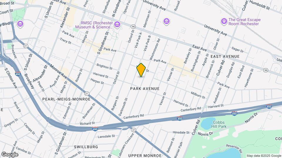 233 Westminster Rd Map and Location Details