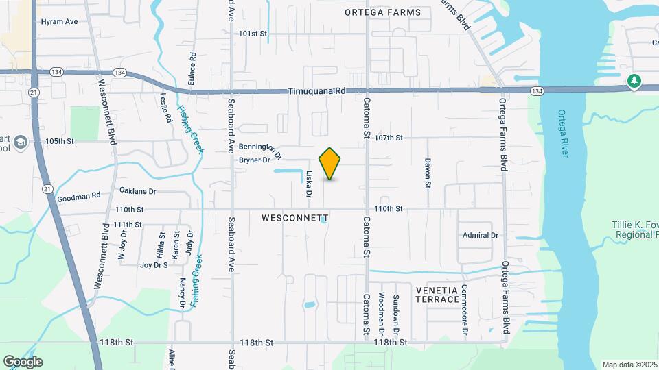 5835 Calvary Dr Map and Location Details