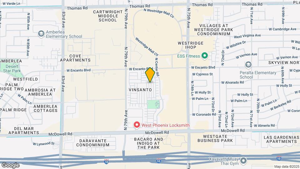 2118 N 77th Ln Map and Location Details