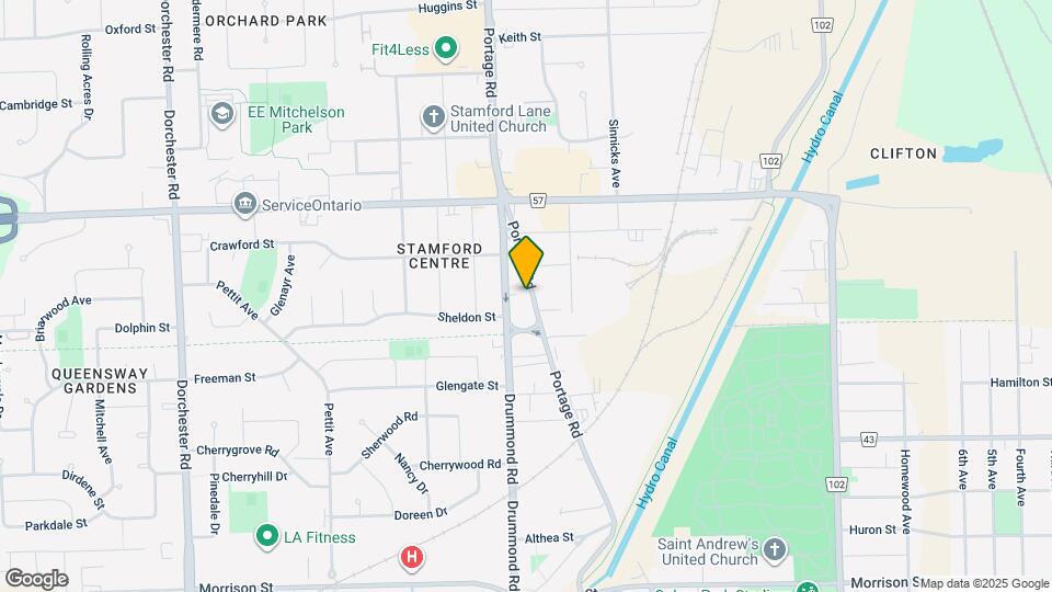 4193 Portage Rd Map and Location Details