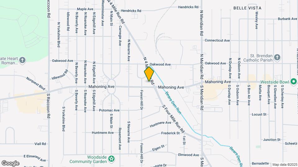 3820 Mahoning Ave Map and Location Details
