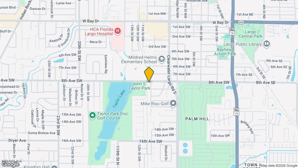 805 10th St SW, Unit Apt A Map and Location Details