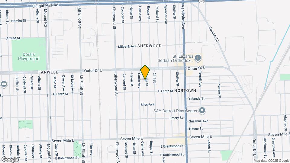 19675 Rogge St Map and Location Details