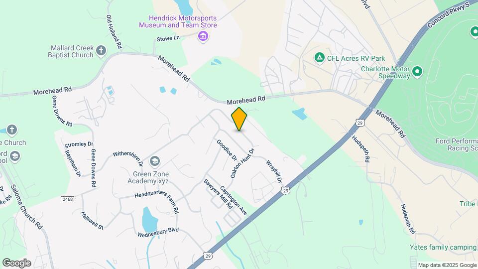 12733 Oakton Hunt Dr Map and Location Details