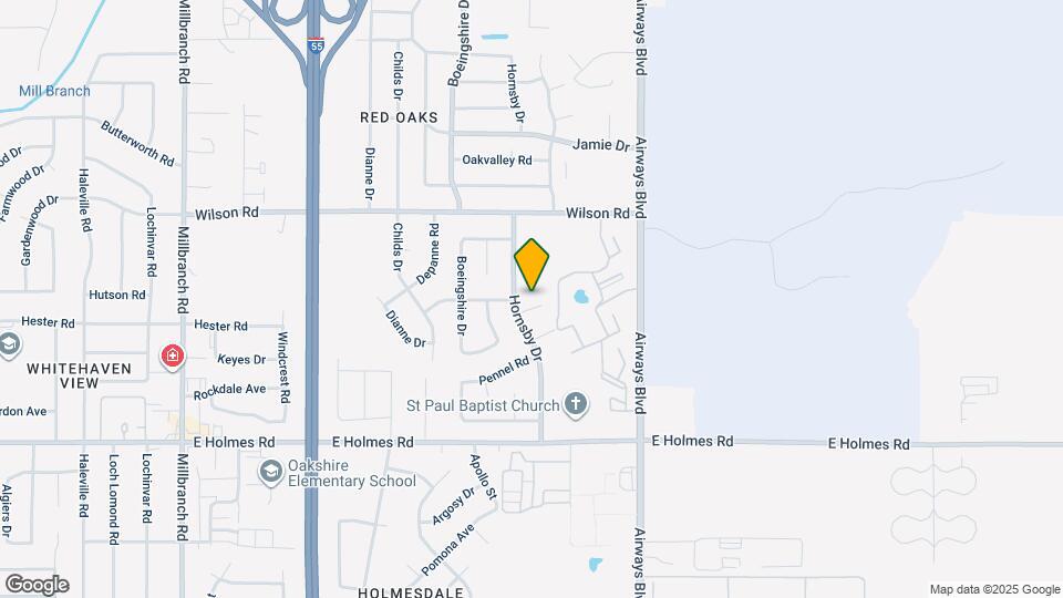 2092 Hornsby Cove Map and Location Details