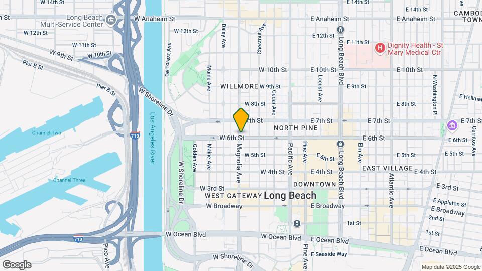 463 W 6th St Map and Location Details