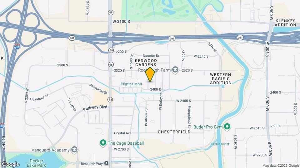 2375 S 1480 W Map and Location Details