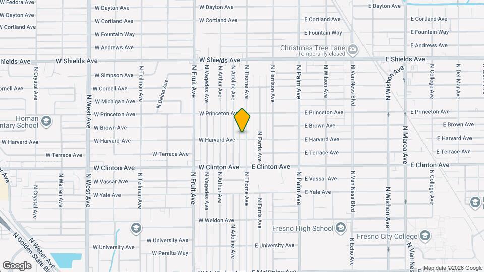 2601 N Thorne Ave Map and Location Details