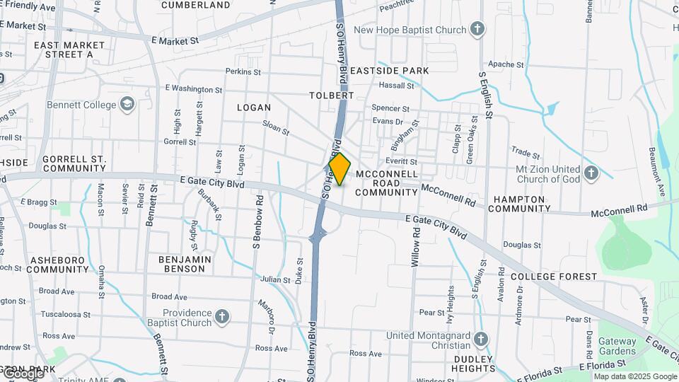 916 Hackett St Map and Location Details