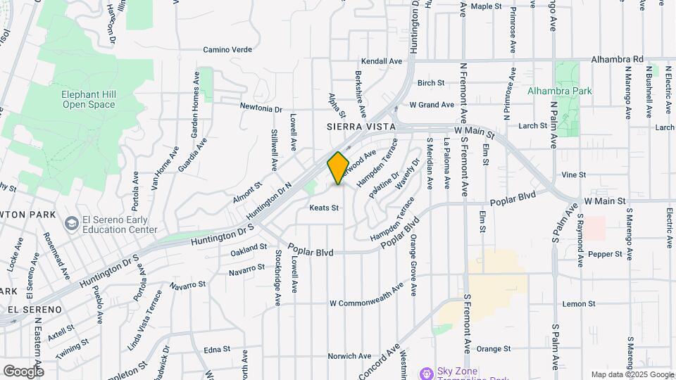 111 W Westmont Dr Mapa y Detalles de la Ubicación