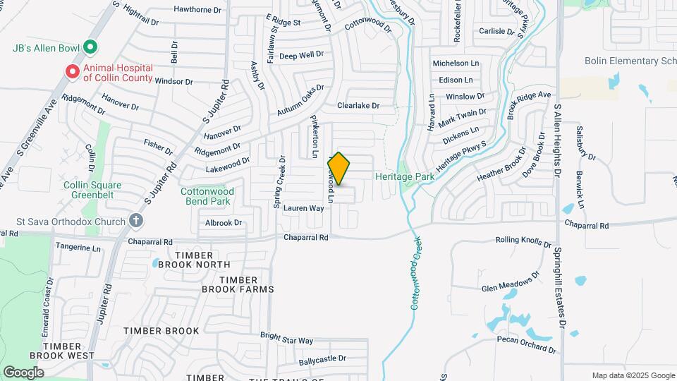 808 Chittamwood Ln Map and Location Details