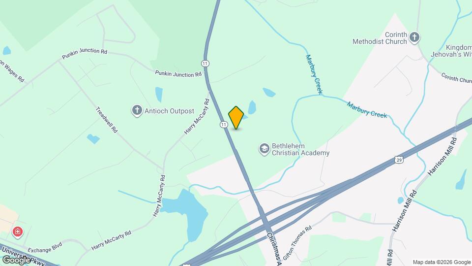 516 Monroe Hwy Map and Location Details