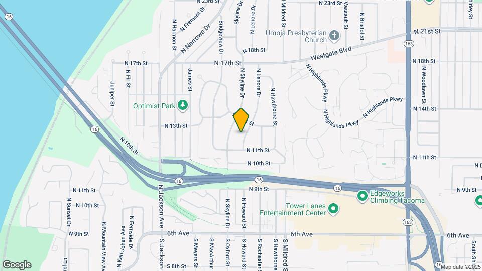 1116 Lenore Dr Map and Location Details