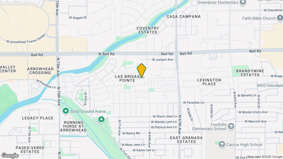 6965 W Aire Libre Ave Mapa y Detalles de la Ubicación