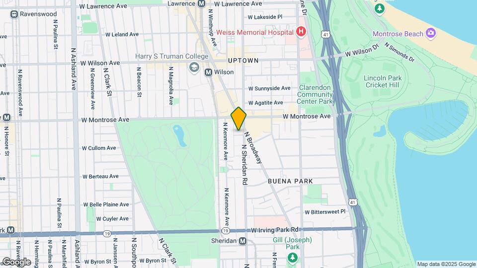 4330 N Sheridan Rd Mapa y Detalles de la Ubicación