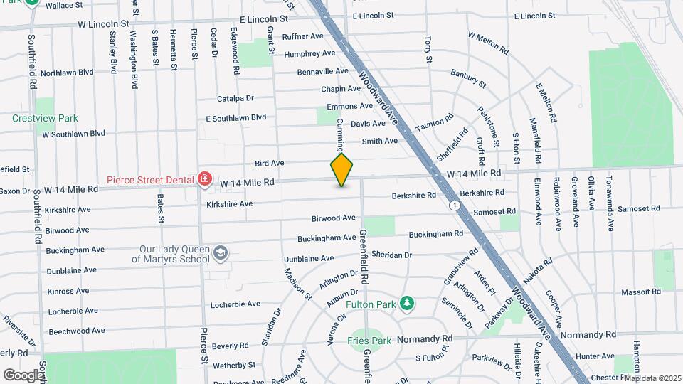 15588 Kirkshire Ave Mapa y Detalles de la Ubicación