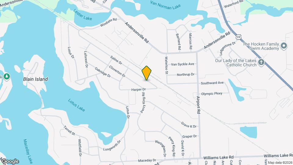 6365 Saline Dr Map and Location Details