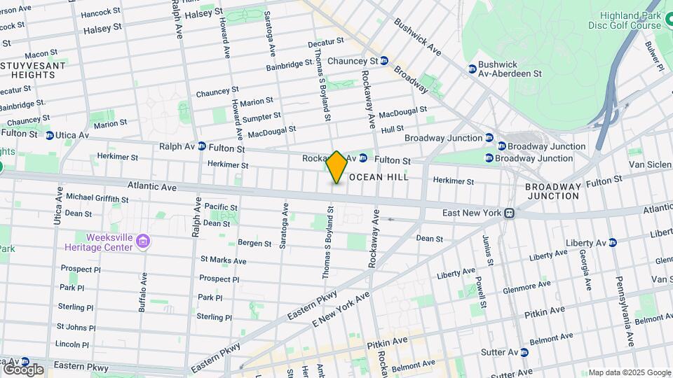 221 Thomas S Boyland St Map and Location Details