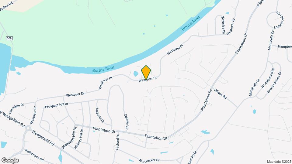6603 Westover Dr Map and Location Details