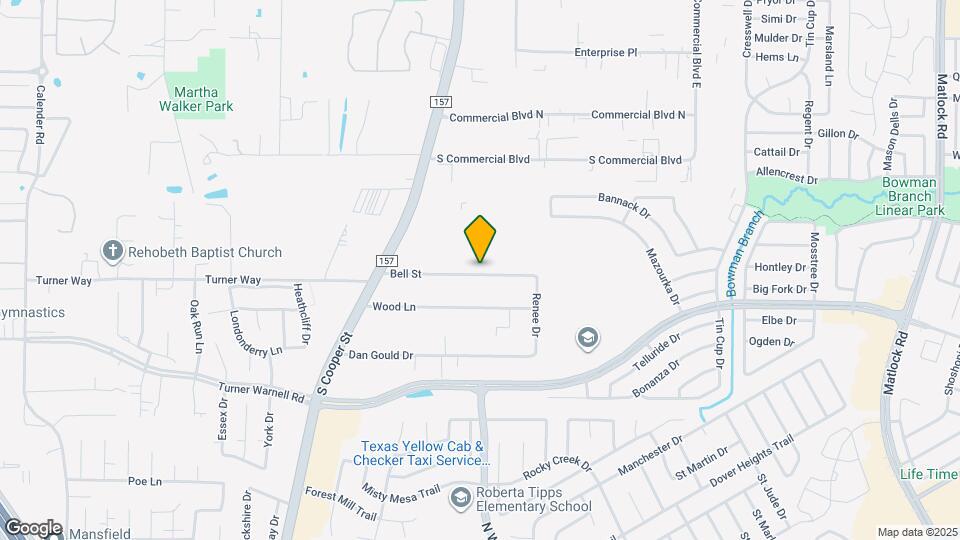 1115 Bell St Map and Location Details